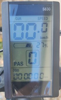 Celoodprúžený skladací elektrický bicykel 26 kolesá 500W 48V - 9