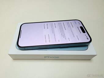 APPLE IPHONE 16 128GB TEAL TOP STAV,ZDRAVIE BATERKY 100% - 9