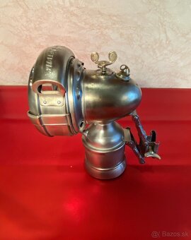 Karbidová lampa na historický bicykel. - 9