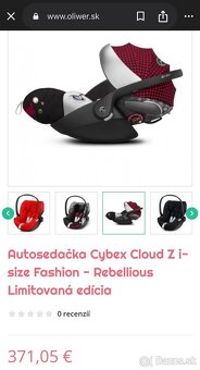 Polohovateľná Autosedacka Cybex Cloud Z i-size  - Rebellious - 9