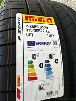 Original disky kolesa BMW 747 M R22 X5 G05 X6 G06 + Pirelli - 9