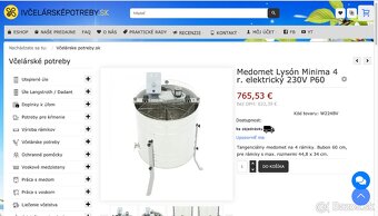 Medomet 4.r 230V - MINIMA/LYSON + Vanička na odviečkovanie - 9