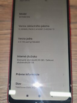 Predám Xiaomi Redmi 8 - 9