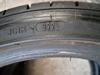 205/40 r18 letné 4 ks DUNLOP dezén 7,6 - 7,4 mm DOT2021 - 9
