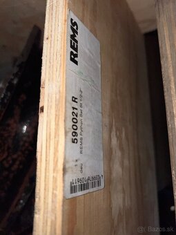 REMS Python Hydraulická ohýbačka rúr - 9