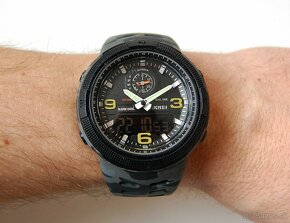 SKMEI 1655 Military Elektronic Dual Time vodotesné hodinky - 9