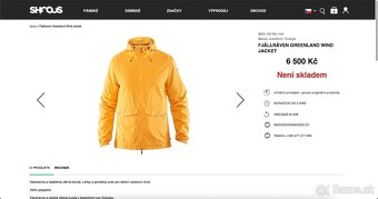 Nová bunda Fjallraven Greenland Wind Jacket M - 9