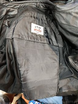 Kožená bunda CAFÉ -RACER veľkosť 52 - 9