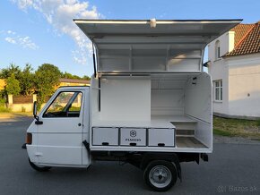 Piaggio ape Tm 200 pojazdný stánok prosseco káva - 9