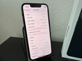 iPhone 13 Mini Midnight 100% Zdravie Batérie - 9