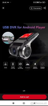 Android autorádio + predná a zadná kamera – komplet set VW/Š - 9