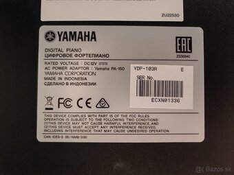 Yamaha YDP 103 Arius Rosewood - 9