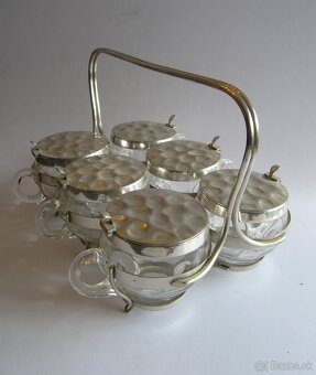 Predám starožitnú jedinečnú  boule súpravu - 9