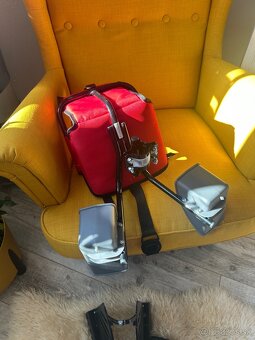 Detská sedačka na bicykel + chrániče na nôžky grátis - 9