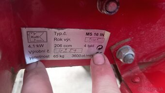 Malotraktor MS-16 2005 - 9