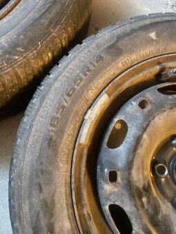 Predám originál Volkswagen plechové disky R14 - 9