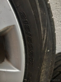 5x114.3 R17 ET45 Nissan 215/50R17 - 9
