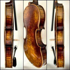 husle 4/4 Stradivari " De La Taille 1702" model - 9