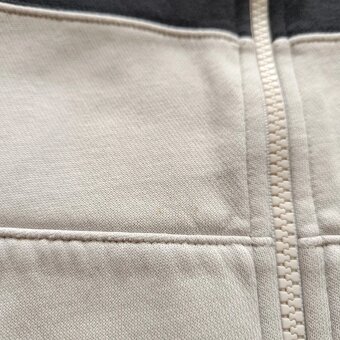 Nike tepláková mikina čierna biela sivá mikina s logom M - 9