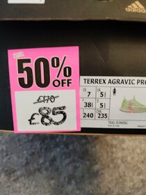 Adidas TRX Agravic Pro Velkost UK5.5 EU38 - 9