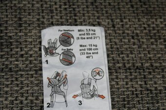 Babybjorn nosič 3,5kg -15kg - klokanka - 9