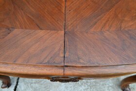 Rozťahovací stôl z orechového dreva - 9