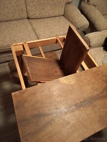 drevený rozkladací stôl - 9