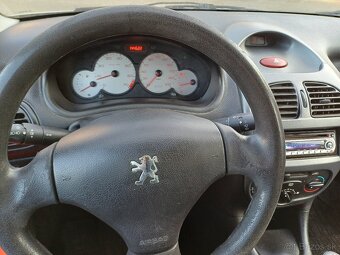 Peugeot 206 - 1,4 benzín - 9