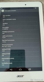 Tablet Acer Iconia Tab 8 + obal, USB, krabica - 9