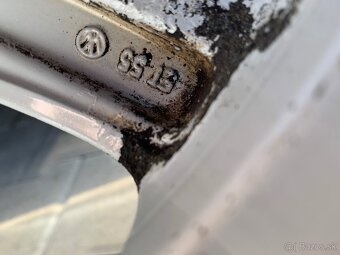 Hlinikove kolesa VW 5x130  + zimné pneu 235/65 R17 - 9