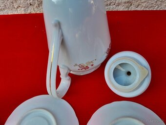 Kávová porcelánová súprava Olympia. - 9