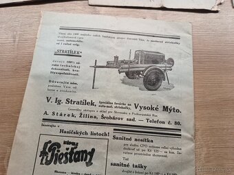 6x Hasičské listy 1936,1937,1940 - 9