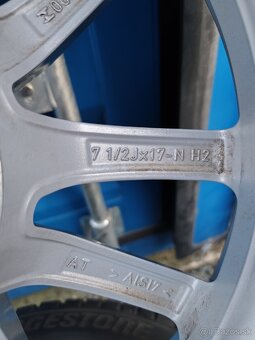 Orig. BMW 5x112R17 + zimné pneu 225/50 r17 - 9