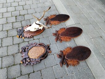 Podložky pod trofeje danielov, Jeleň - 9