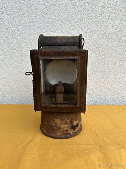 Nemecke kovové karbidove Lampi - 9