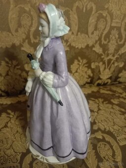 Porcelánová Dáma Pirkenhammer a Dáma  Sitzendorf - 9