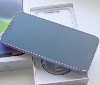 iPhone 14 Purple BATERIE 100% TOP - 9