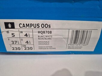 Adidas Campus 37 1/3 Black - 9