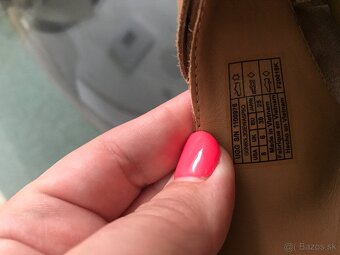 UGG original kožené damske sandálky veľkosť 39 - 9