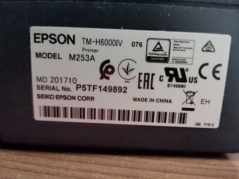 Fiskálne tlaciarne EPSON TM - 9