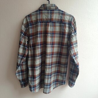 Dickies flanelová košeľa s dlhým rukávom károvaná kockovaná - 9