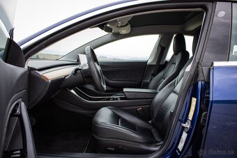 Tesla 3 Long Range, Premium Sound, Ťažné, Deep Blue Met, DPH - 9