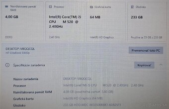 HP EliteBook 8440p - 9