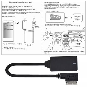 Bluetooth do AMI slotu pre MMI 3G high AUDI - 9
