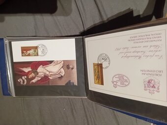 Lichtenštajnsko FDC v albume - 9