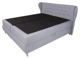 Manzelska postel boxspring - 9