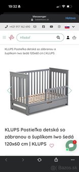 Detská postielka Klups - 9