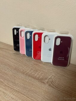 Nové Silikónové kryty s logom od IP 6-16 pro max - 9