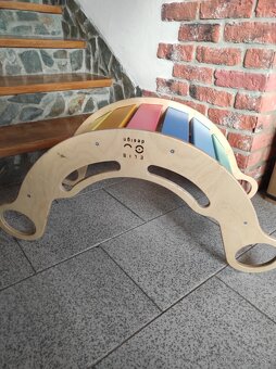 Piklerovej triangel, doska a hojdačka 5v1 Elis design - 9