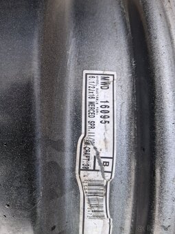 Predam plech disky na MB Sprinter 16 zoll - 9